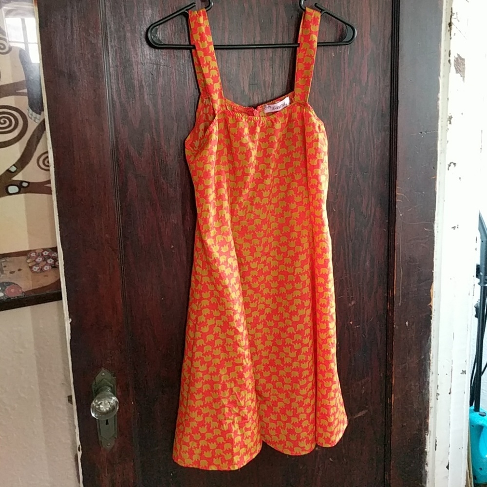 Rosebud elephant dress
